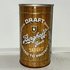 Berghoff Draft beer can