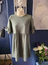 Khaki T.shirt Dress Size 10
