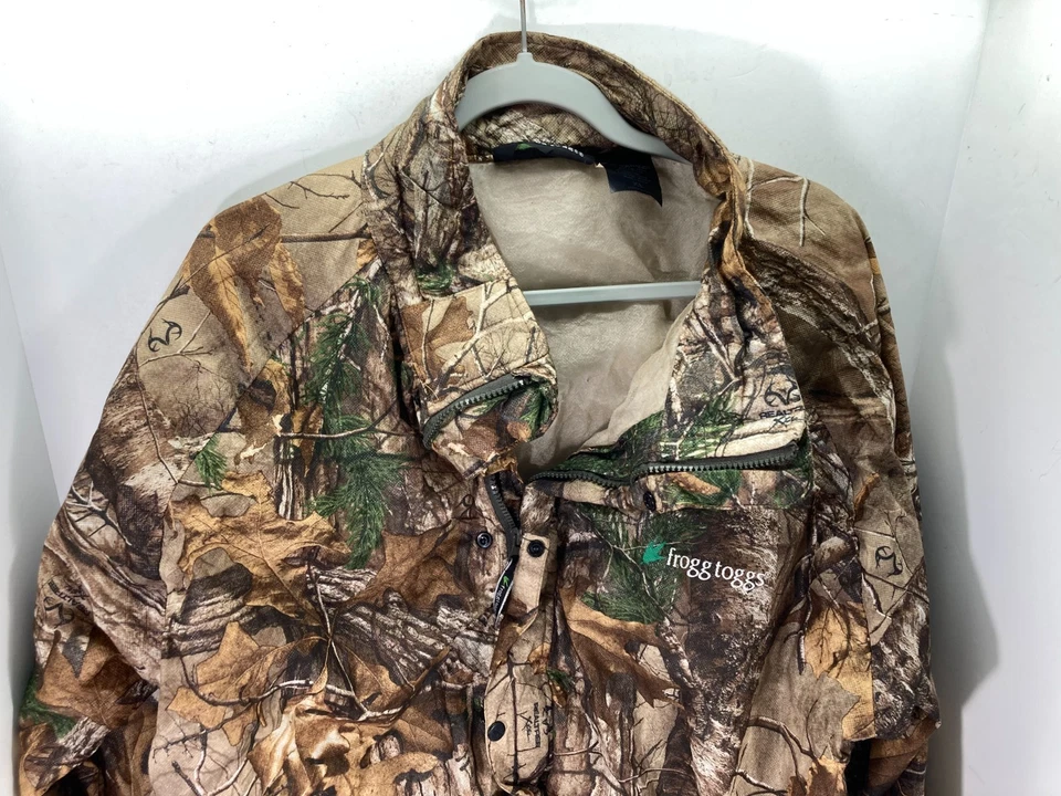 Frogg Toggs Hunting Jacket Mens X-Large Multicolor Realtree Xtra Woodland Camo - Image 2 of 4