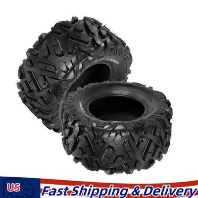  2 Pack 26x9-12 ATV Tires 6Ply 26x9x12 UTV Tires 26 9 12 All Terrain Mud Tire