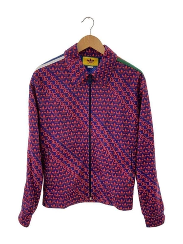 GUCCI Altro 22SS Doppia G e Stampa Trifoglio Giacca Pista S 692112