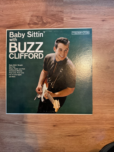 Buzz Clifford "Baby Sittin' w/Buzz" vinyl,1961 Rockabilly Lp Mono
