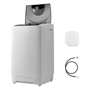 Machine de lavage à charge supérieure Uimoso Compact Portable 9.92 lbs Capacité W/ Séchoir à spin
