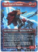 Thor, God of Thunder [Borderless] #338 Prices | Magic Marvel Super
