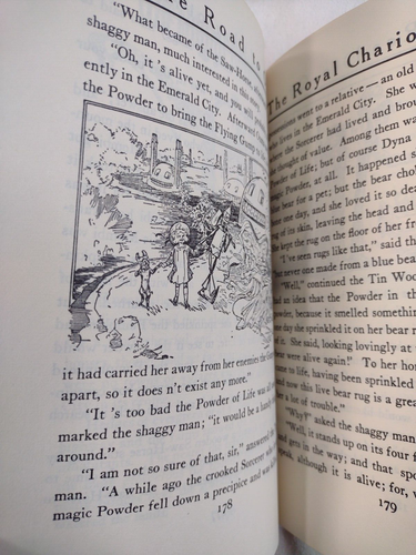 Wizard of Oz Vintage Book Lot of 4 Baum, Neill, Reilly & Lee White Ed Hardcover - Picture 15 of 18