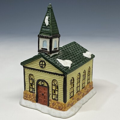 Lot 3 Vtg Trim A Home Yi Cheing Christmas Village Ceramic House
