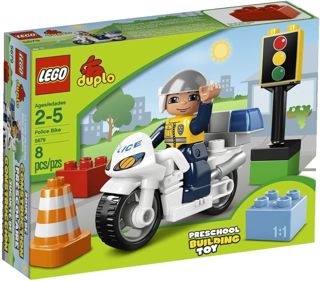duplo police bike