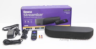 Roku Streambar 9102R/9102X 4K HDR Media Streamer and Audio Bar w