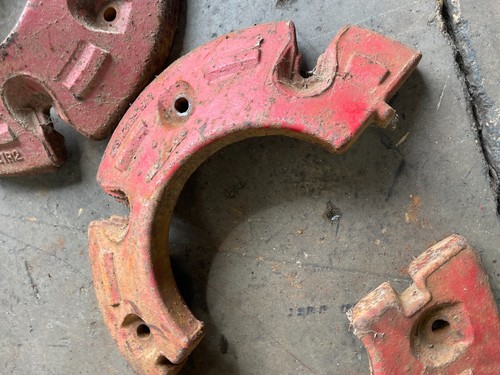 1962 International IH 606 Gas Tractor Rear Wheel Weights 365321R2 - Picture 8 of 12