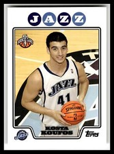 2008-09 Topps #218 Kosta Koufos