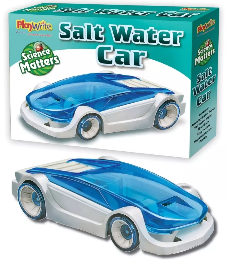 Salt water powered car deals