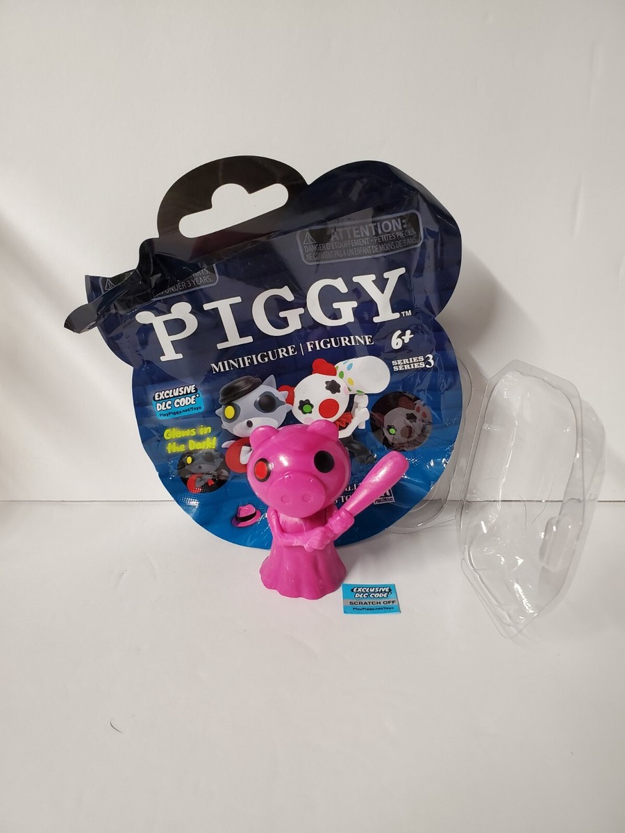 Rare Roblox Piggy Series 3 Minifigure Glow in the Magenta