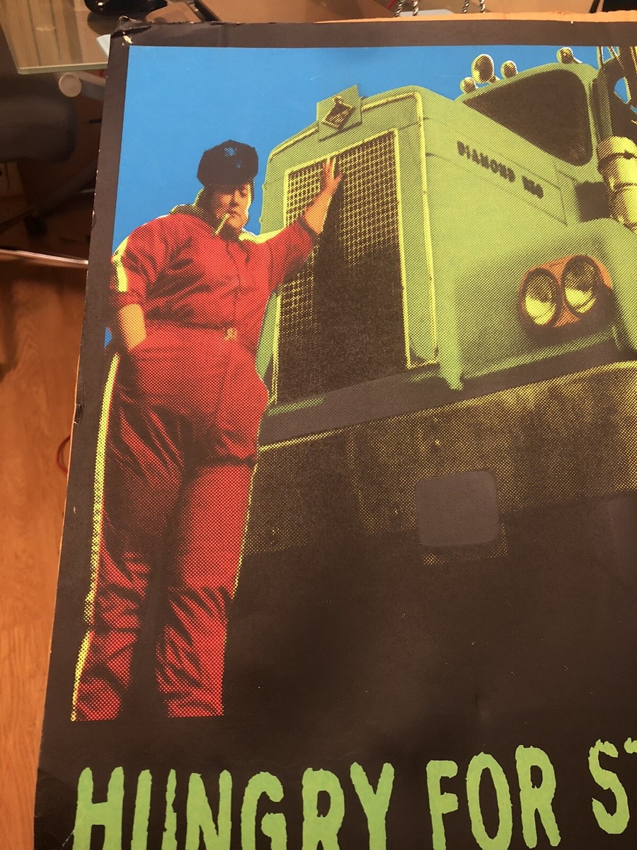 MELVINS 1994 L7 MELVINS WOOL TOUR POSTER SIGNED (NOT SURE WHO ALL