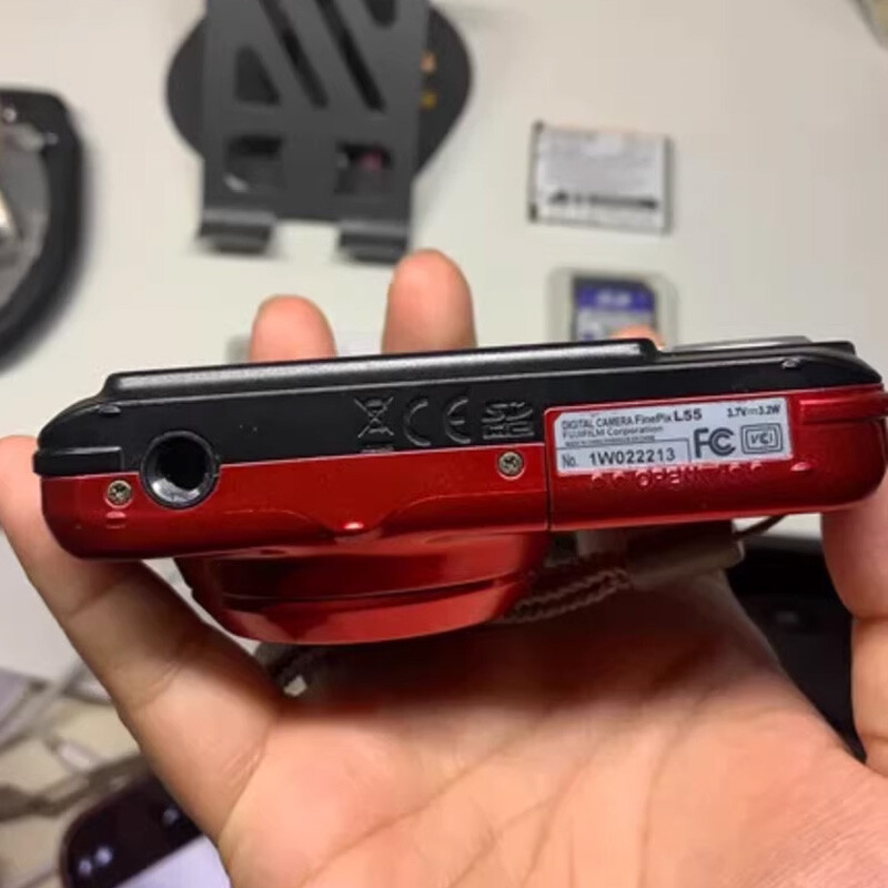 Fujifilm Digital Camera FinePix L55 12.0MP Red Tested | eBay