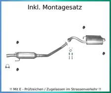 Auspuffanlage für Toyota Corolla Verso 1.6 81KW Bj.02-04 Auspuff Montagesatz