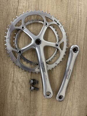 Bielas Campagnolo Record 172.5 eje pedalier de cuadradillo 39/52 / 10v