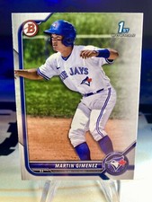 2022 Martin Gimenez Bowman Baseball Paper 1st Bowman #BP-97 Toronto Blue Jays