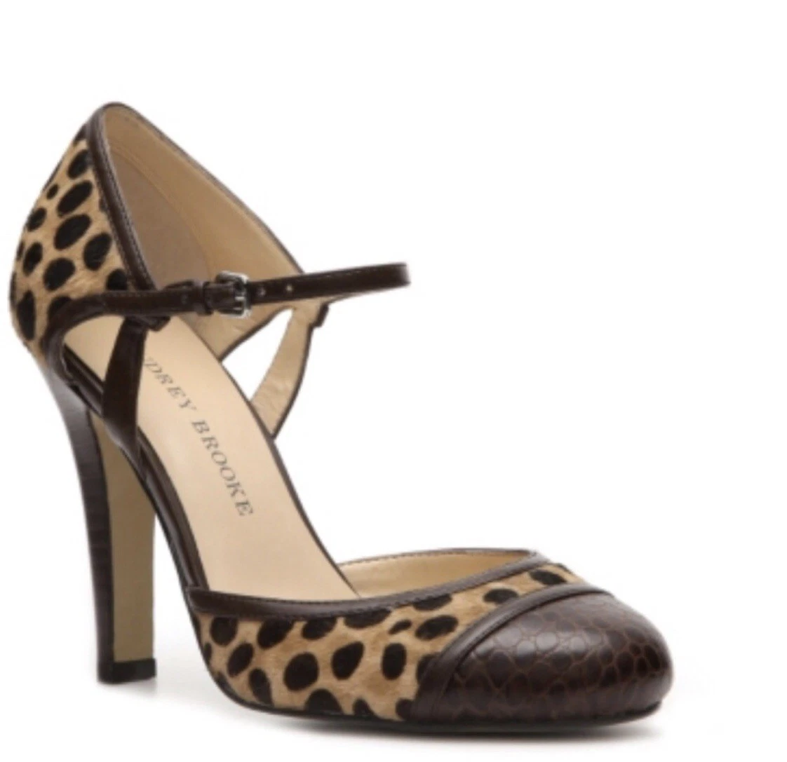 Audrey brooke black heels sale