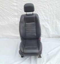 2010 2011 2012 2013 2014 Ford Mustang Front Right Passenger Black Leather Seat