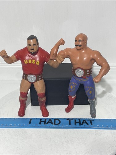 WWF LJN TAG TEAM NIKOLAI VOLKOFF, IRON SHEIK WITH ...