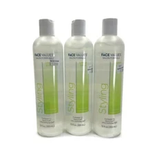 3 Face Values Salon Formula 12oz Lovely Curls Styling Firm Hold Defining Gel