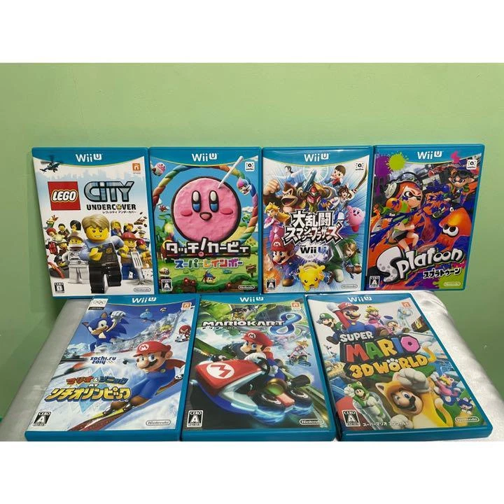 Empuje Privilegiado Leia Nintendo Wii U Game software Lot 7 Splatoon Mario Kart 8 Super Mario 3D World | eBay Empuje Privilegiado Leia Nintendo Wii U Game software Lot 7 Splatoon Mario Kart 8 Super Mario 3D World | eBay