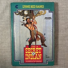 Lynne Reid Banks SIGNED Secret of the Indian reinforced ex-lib Cupboard