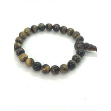 Tiger Eye Healing Stretch Bead Bracelet