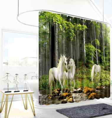 Four Hairy Legs 3D Shower Curtain Polyester Bathroom Decor  Waterproof