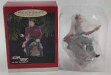 Hallmark 1996 Star Trek TNG Commander Riker Ornament Keepsake Boxed William