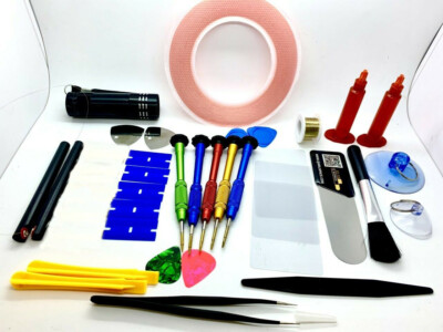 OLAX PRECISION HANDY REPARATUR SET WERKZEUGE, FÜR IPHONE 11 PRO, SAMSUNG S20, HUAWEI P40