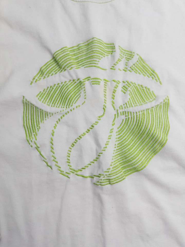 Camiseta De Colección Y2K UNK Miami Heat NBA Para Hombres 3XL Blanca Estampado Gráfico 100% Algodón Foto 3 de 4