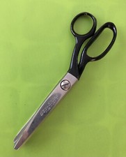 Vintage STA-SHARP Pinking Shears Made In USA 7.5 Inches