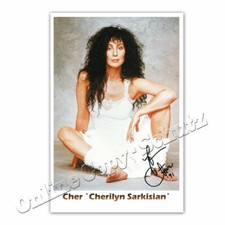 Cher ` Cherilyn Sarkisian `  °  Autogrammfot...