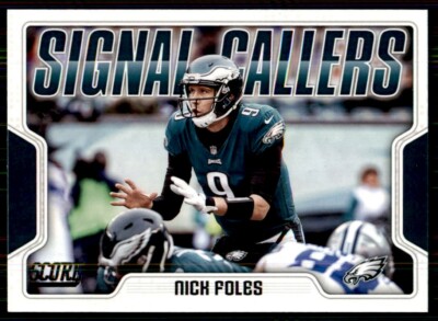 2018 Score Signal Callers Nick Foles Philadelphia Eagles #8