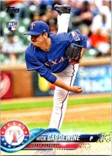 2018 Topps Update Nick Gardewine Rookie #US188 Texas Rangers