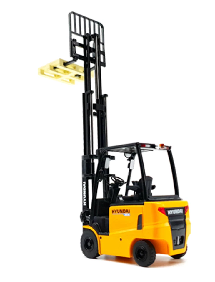 CARRETILLA ELEVADORA HYUNDAI 1/29 25B construcción fundida a presión miniatura ⭐Express⭐ Foto 4 de 4