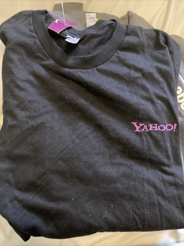 Facebook Pullover mit durchgehendem Reißverschluss & Yahoo! Langarm Gr. Beide amerikanische Bekleidung - Bild 3 von 3
