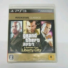 PS3 Grand Theft Auto 4 Ⅳ & Episodes from Liberty City Tested Used Japanese Games