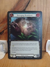 FLESH & BLOOD: Barraging Beatdown. WRT019 Blue Foil