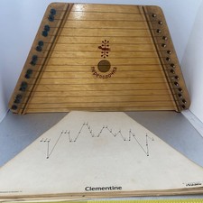 VTG The Music Maker Nepenenoyka Lap Harp Instrument Comes With Sheet Music