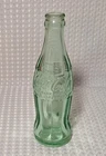Vintage 1952 Green Glass Coca Cola Bottle Hobbleskirt Embossed Mobile Alabama