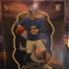 Panini Select 2025 Jaxson Dart Rookie Card #17 New York Giants Football