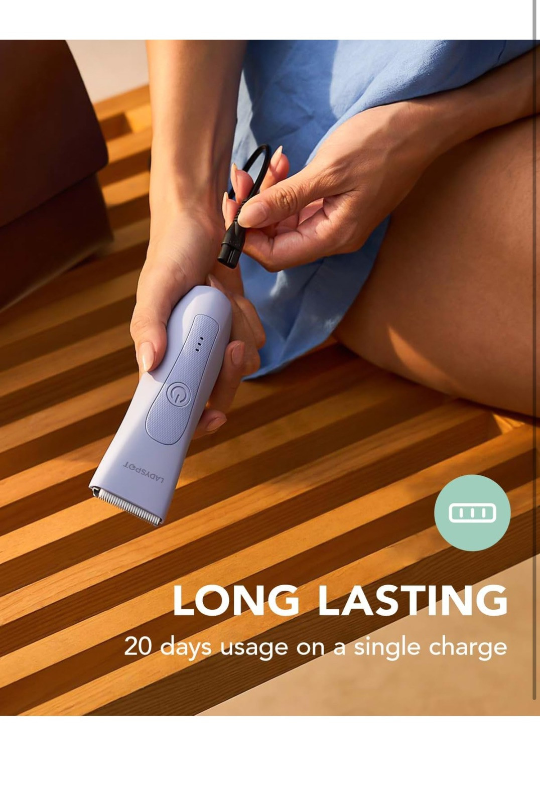 LADYSPOT&trade; Electric Razors for Women, Shaving and Grooming Sets with 3 Gurad
