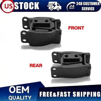 Front & Rear Isolator Motor Mounts For Harley Dyna FXD Fat Bob Street Bob 99-17