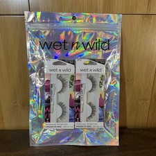 2 Pack Wet n Wild False Eyelashes  Glue Set Shredding The Fringe-New In Box