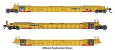 Walthers HO NSC Articulated 3-Unit 53' Well Car TTX TTIX 787329 55831