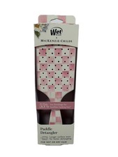 MacKenzie Childs x Wet Brush Rosey Pink Check Paddle Hair Brush     