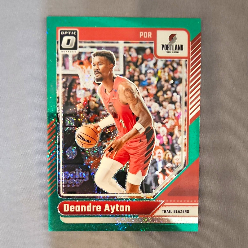 Panini Donruss Optic Deandre Ayton #37 Portland Trail Blazers 5/5