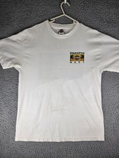 Vintage Harley-Davidson Shirt Mens Large White Pacific Maui Hawaii Made USA 90s